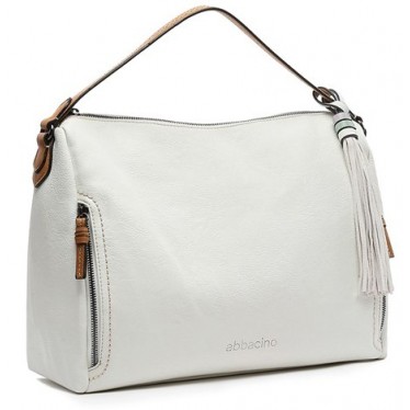 BOLSO ABBACINO HOBO 80568 BLANCO