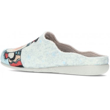 PANTUFLAS VULLADI 4206 HELLO WINTER CRUDO