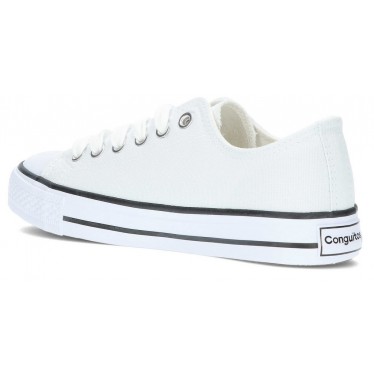 ZAPATILLAS CONGUITOS LONA 28301 BLANCO