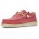 ZAPATOS DUDE WALLY BRAIDED RED