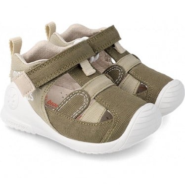 SANDALIAS BIOMECANICS 232187-A KAKI