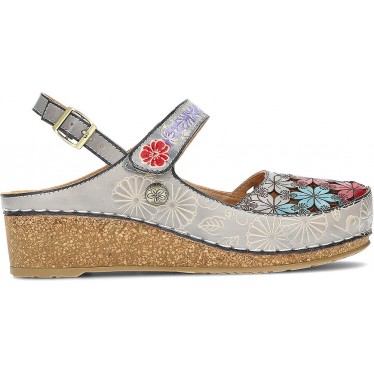 SANDALIAS LAURA VITA FACSCINEO0121 GRIS