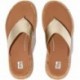 SANDALIAS FITFLOP FT7 F-MODE LTH PLATINO