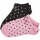 CALCETINES Y MEDIAS FLUCHOS CA011 BLACK_PINK