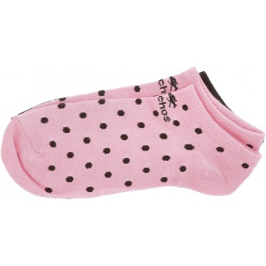 CALCETINES Y MEDIAS FLUCHOS CA011 BLACK_PINK