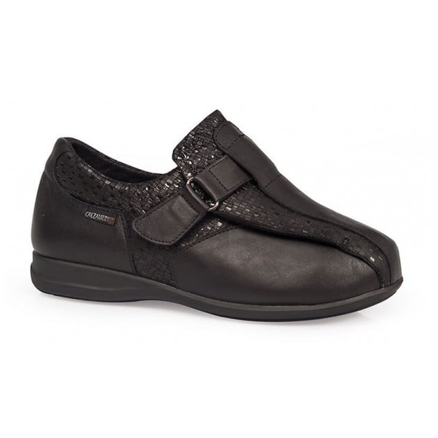 ZAPATOS CALZAMEDI DIABETICO CASUAL 0720 NEGRO