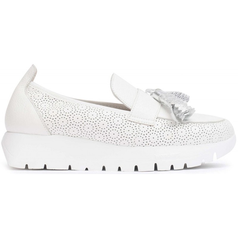 MOCASINES WONDERS HINO A2445 BLANCO