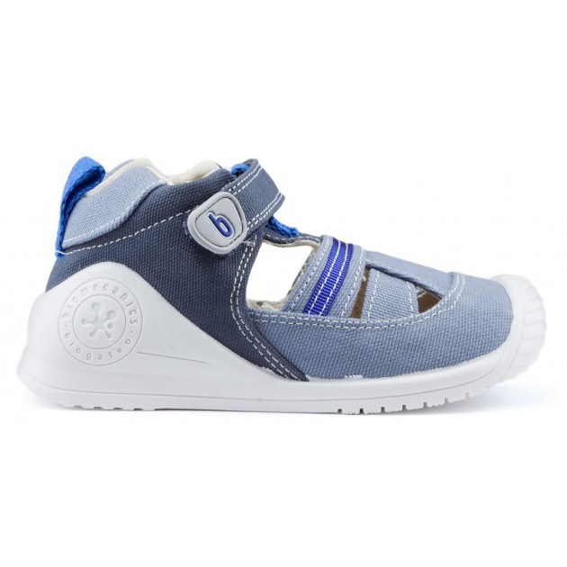 SANDALIAS BIOMECANICS LONA BEBÉ MAX AZUL_MARINO SANDALIAS BIOMECANICS LONA BEBÉ MAX AZUL_MARINO