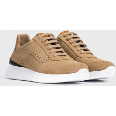 ZAPATILLAS WONDERS PIEL PICADO CB-3320 SAND