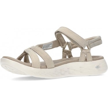 SANDALIAS SKECHERS ON THE GO 15316 NATURAL