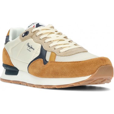 DEPORTIVA PEPE JEANS BRIT MIX M PMS40006 BROWN