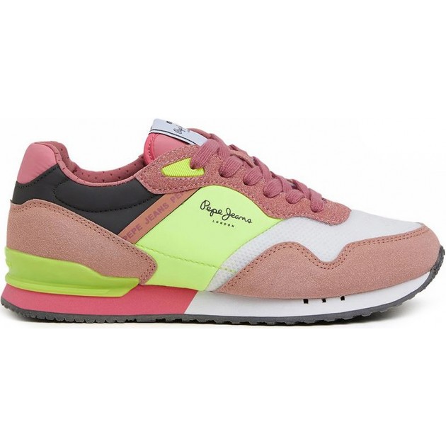 ZAPATILLAS PEPE JEANS LONDON MAD PLS31464 LIME_GREEN ZAPATILLAS PEPE JEANS LONDON MAD PLS31464 LIME_GREEN