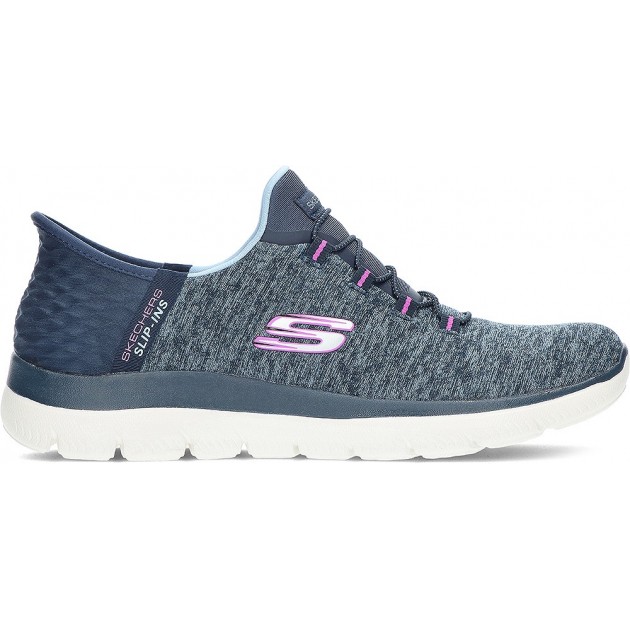 DEPORTIVA SKECHERS SLIP-INS 149937 NAVY_PURPLE DEPORTIVA SKECHERS SLIP-INS 149937 NAVY_PURPLE