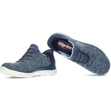 DEPORTIVA SKECHERS SLIP-INS 149937 NAVY_PURPLE