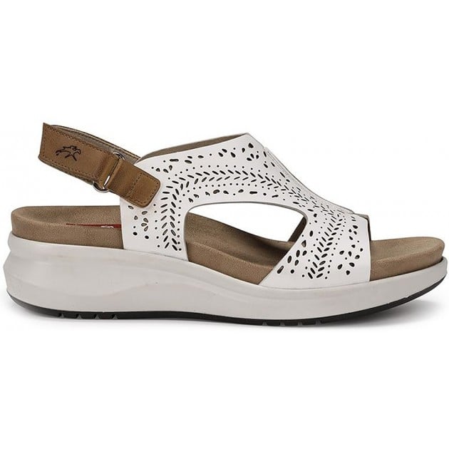 SANDALIA FLUCHOS TIBET F1481 BLANCO