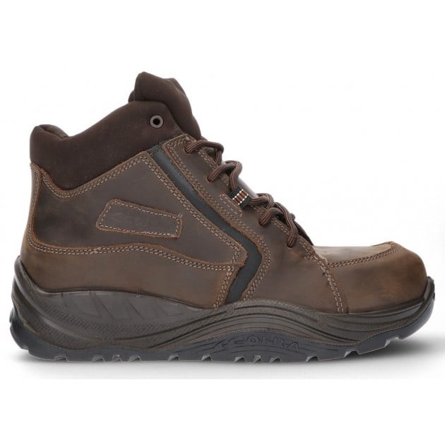 BOTA DE SEGURIDAD COFRA ESALEN S3 SAGUYS M MARRON