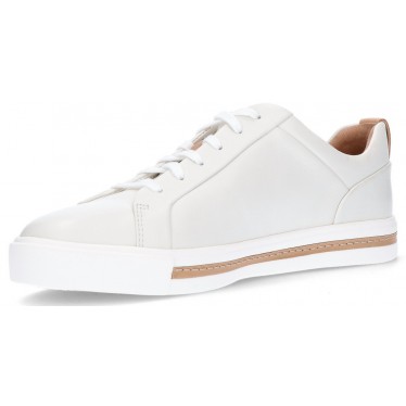 ZAPATILLAS CLARKS UN MAUI LACE W ANCHO NORMAL BLANCO