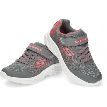 ZAPATILLAS SKECHERS 403920 MICROSPEC II GREY_RED