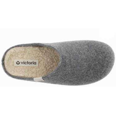 PANTUFLAS VICTORIA NORTE FIELTRO 1081100 GRIS