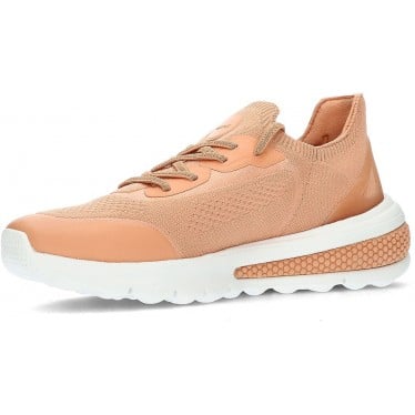 SNEAKERS GEOX SPHERICA D35THA W PEACH