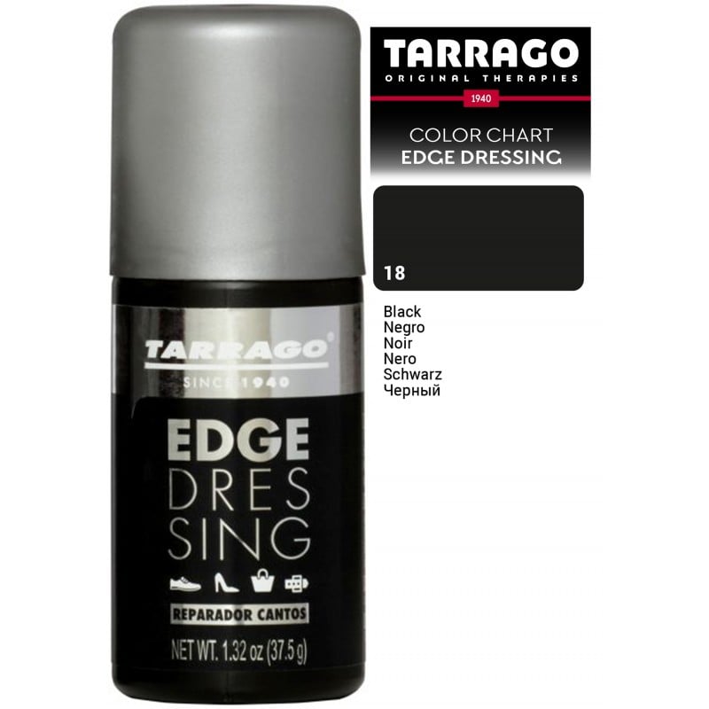 TARRAGO EDGE DRESSING TINTA REPARADORA 35ML NEGRO