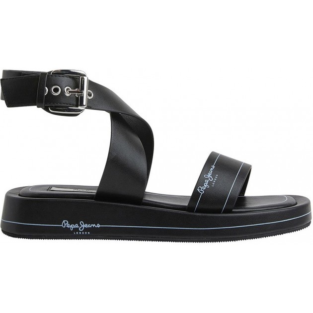 SANDALIAS PEPE JEANS SUMMER LOGY PLS90579 BLACK SANDALIAS PEPE JEANS SUMMER LOGY PLS90579 BLACK