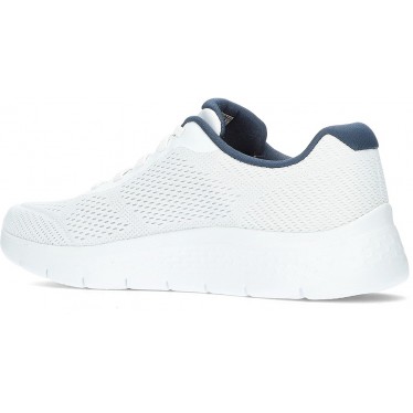DEPORTIVA SKECHERS GO WALK FLEX 216486 WHITE_NAVY