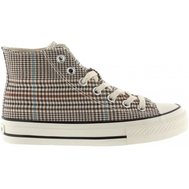 BOTIN VICTORIA 1057104 TRIBU BRILLO CUADROS TAUPE BOTIN VICTORIA 1057104 TRIBU BRILLO CUADROS TAUPE