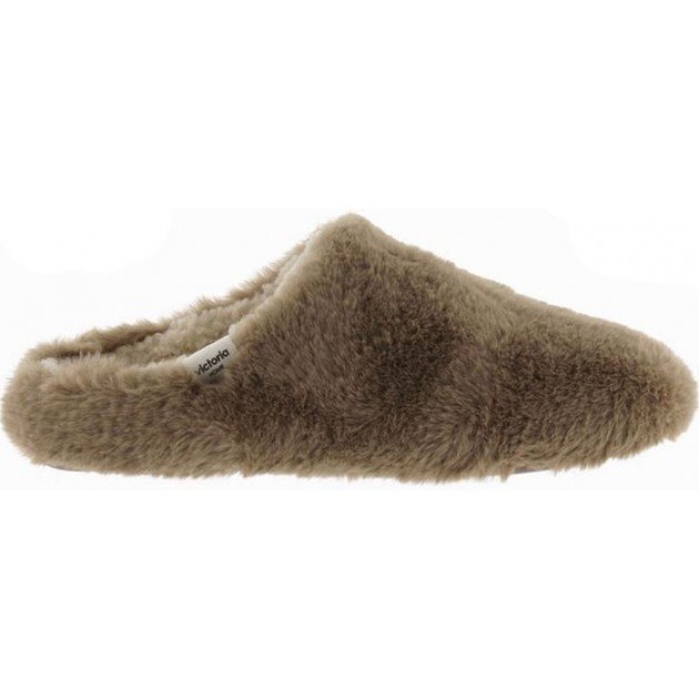 PANTUFLAS VICTORIA 1081101 PELO SOFT MARRON PANTUFLAS VICTORIA 1081101 PELO SOFT MARRON