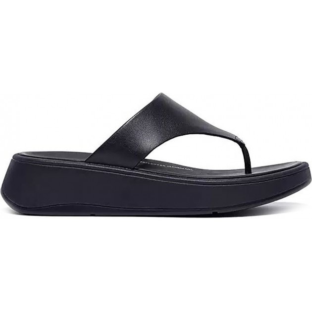 SANDALIAS FITFLOP FW4 F-MODE LTH FLATFORM TOE-PO MIDNIGHT_NAVY