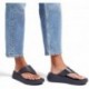 SANDALIAS FITFLOP FW4 F-MODE LTH FLATFORM TOE-PO MIDNIGHT_NAVY