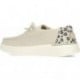 ZAPATOS DUDE WENDY RISE LEO 40204 CREAM