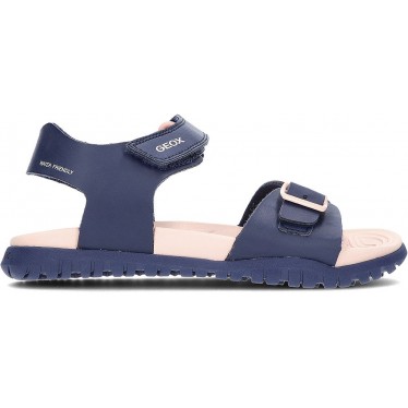 SANDALIA GEOX SANDAL FUSBETTO J35HQA NAVY