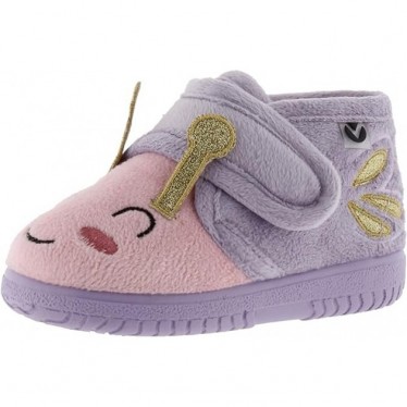 PANTUFLA VICTORIA OJALA CASA ANIMALES 105119 LILA