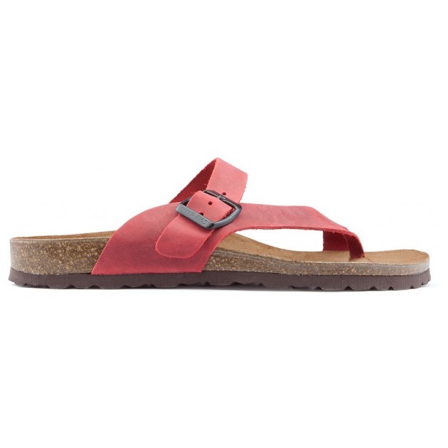 INTERBIOS W SANDALIAS COMODAS MUJER ROJO