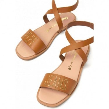 SANDALIAS PEPE JEANS IRMA LOG W PLS90581 TAN