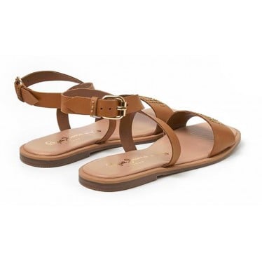 SANDALIAS PEPE JEANS IRMA LOG W PLS90581 TAN