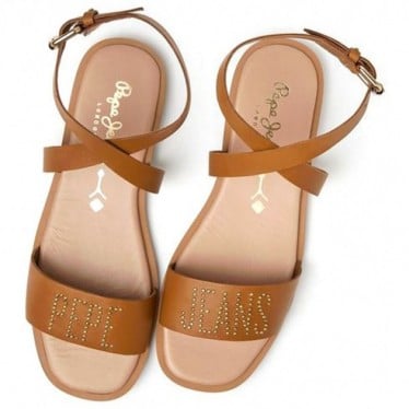 SANDALIAS PEPE JEANS IRMA LOG W PLS90581 TAN