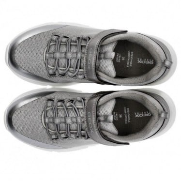 ZAPATILLAS GEOX J ARIL J16DLB DK_SILVER