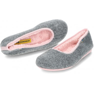 PANTUFLAS NORDIKAS ARTIK 2010 GRIS