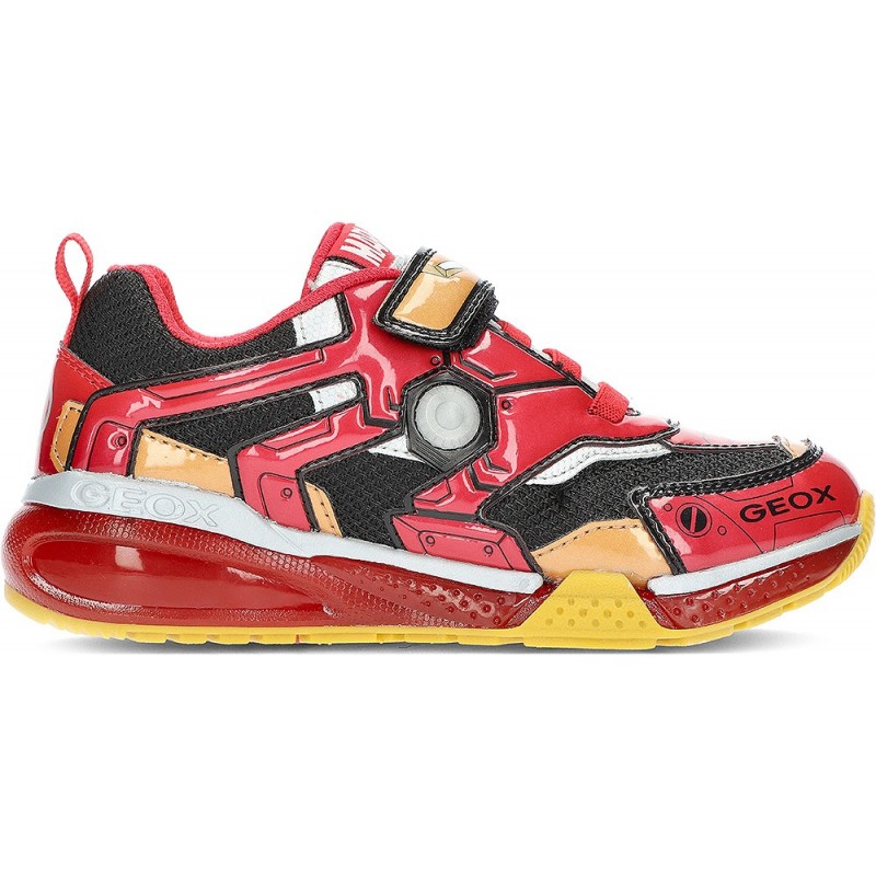 SNEAKERS GEOX IRON MAN J35FEC AVENGERS RED