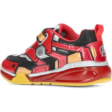 SNEAKERS GEOX IRON MAN J35FEC AVENGERS RED