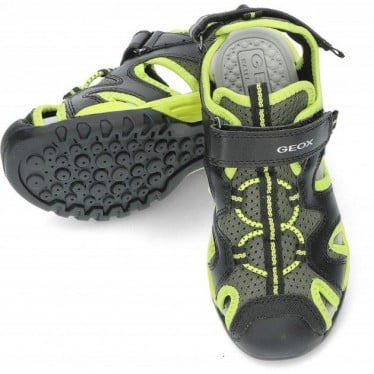 SANDALIAS GEOX J40RC BOREALIS BLACK