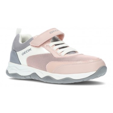 ZAPATILLAS GEOX J CALCO PINK