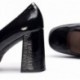 ZAPATOS DE TACÓN WONDERS CAPTAIN H-5921 NEGRO