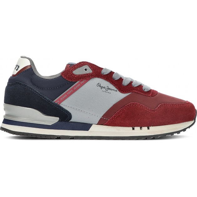 DEPORTIVA PEPE JEANS LONDON AWAKE PMS30989 BURDEOS DEPORTIVA PEPE JEANS LONDON AWAKE PMS30989 BURDEOS