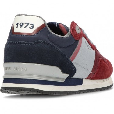 DEPORTIVA PEPE JEANS LONDON AWAKE PMS30989 BURDEOS