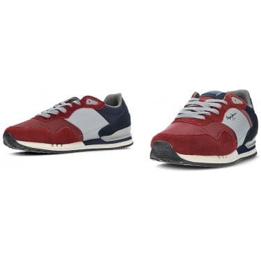 DEPORTIVA PEPE JEANS LONDON AWAKE PMS30989 BURDEOS
