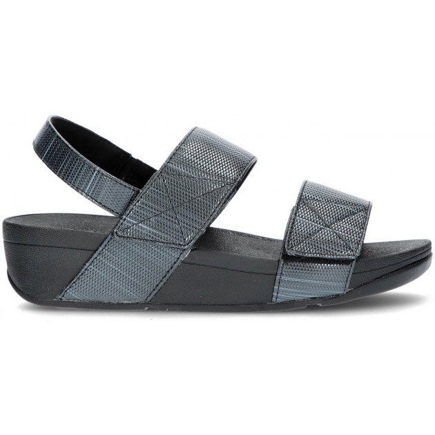 SANDALIAS FITFLOP MINA TEXTURED GLITZ BLACK SANDALIAS FITFLOP MINA TEXTURED GLITZ BLACK