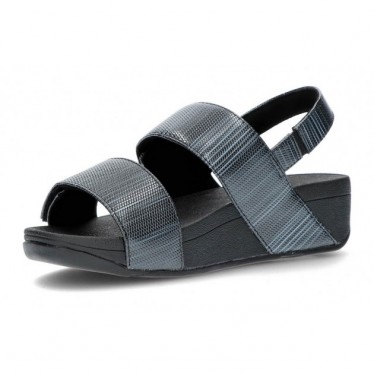 SANDALIAS FITFLOP MINA TEXTURED GLITZ BLACK